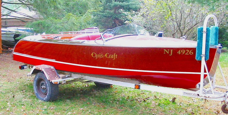 Classic boats for sale: 16 ft Special Race Boat 6g