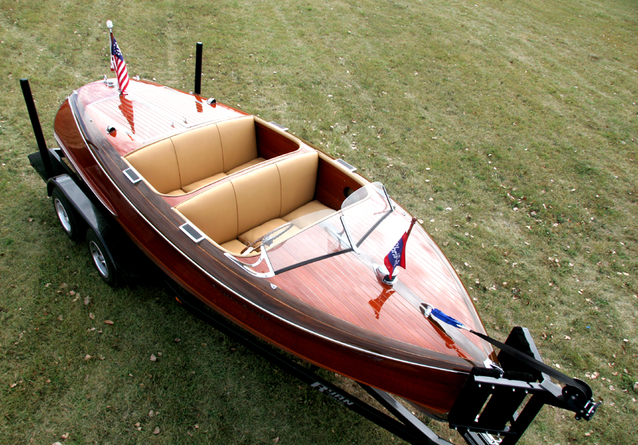 Restored Chris-Craft Barrel Back