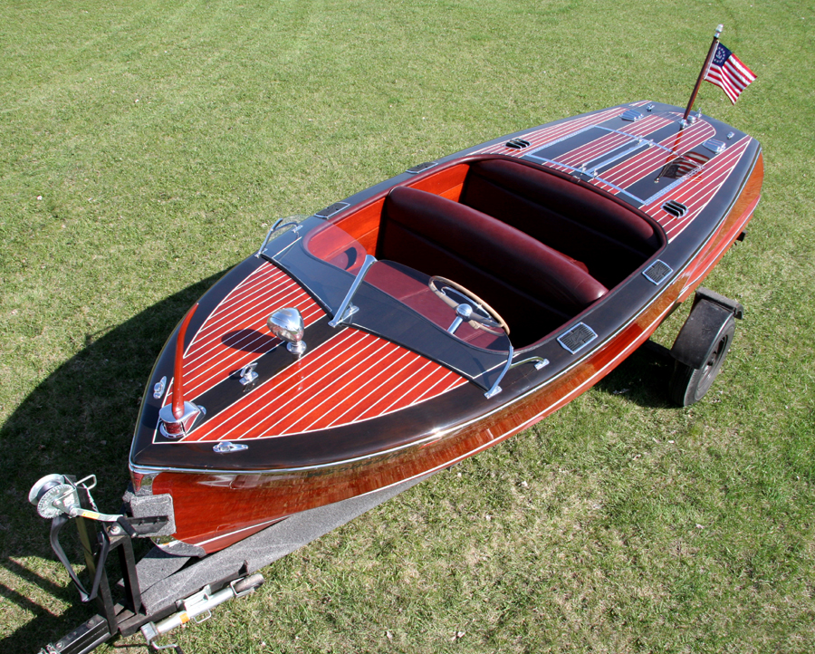 1947 Century Sea Maid front deck