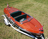 1947 17 ft Chris Craft Deluxe Runabout