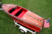 Chris Craft 17 ft Deluxe Runabout Antique Boat