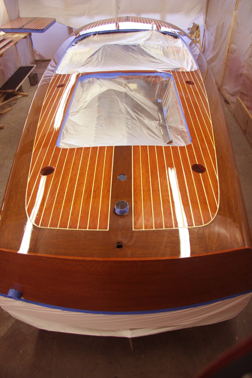 Applying additional varnish coats