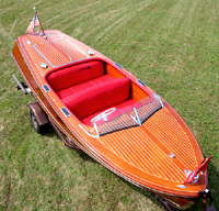 1947 17' Chris Craft Deluxe Runabout 