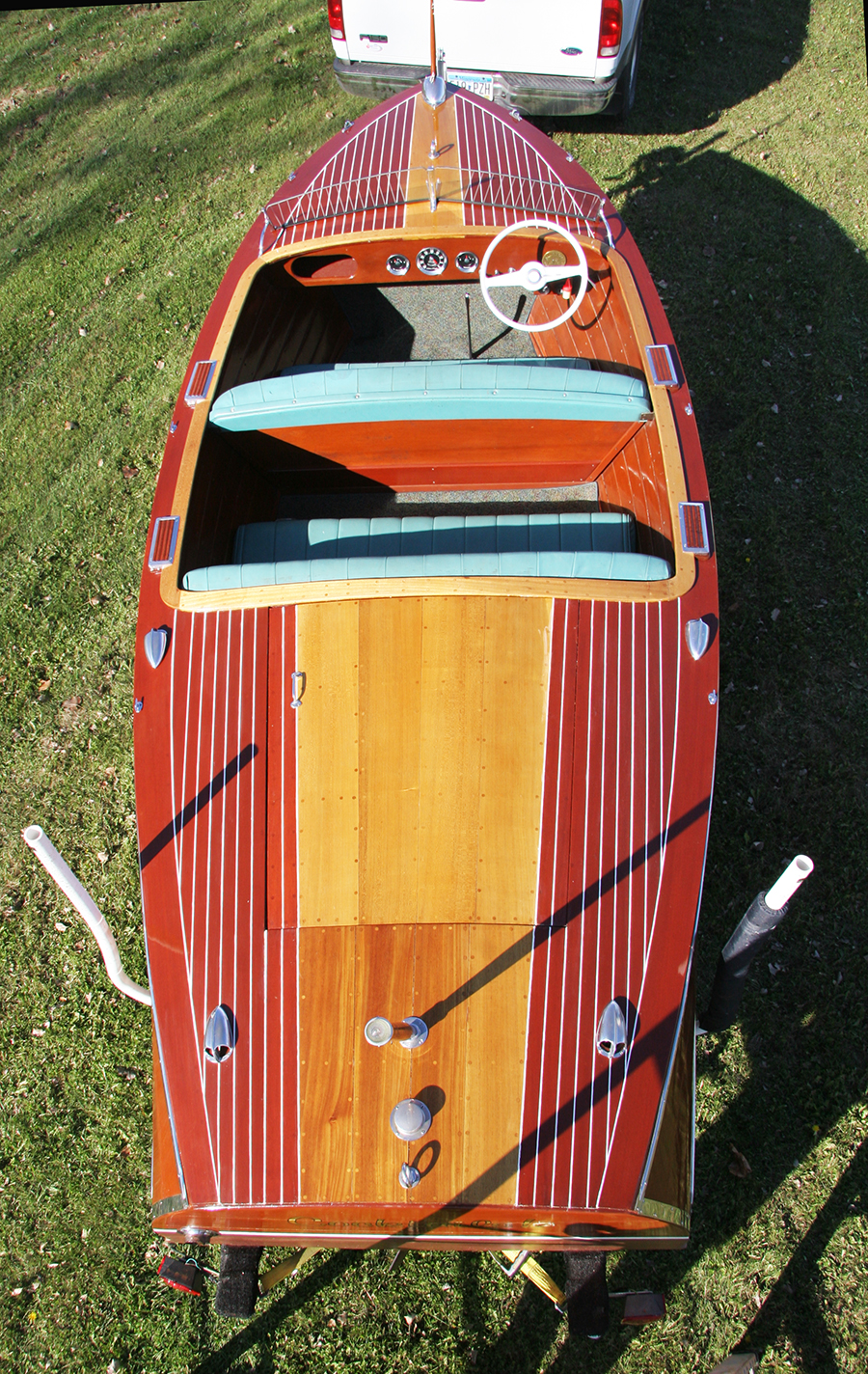 17' Chris Craft Deluxe Runabout Double Cockpit