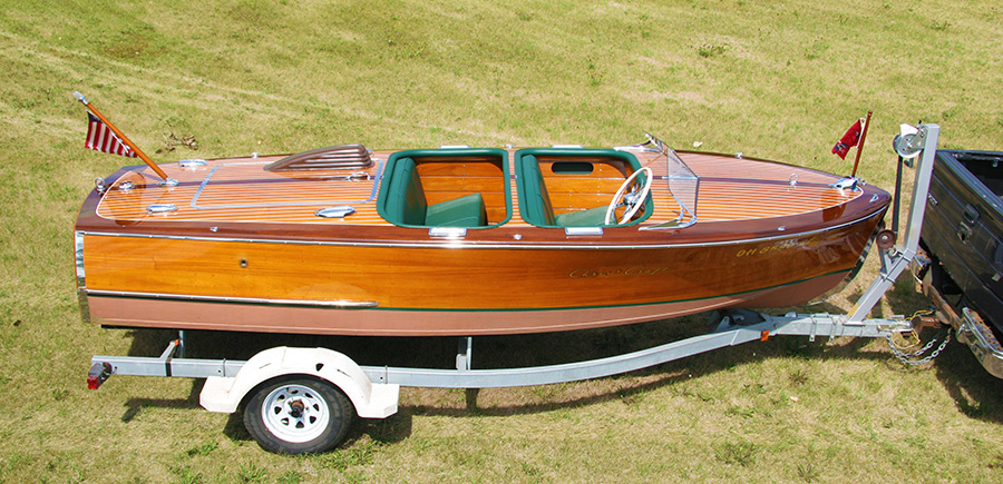 1950 Chris Craft 17' Deluxe Runabout For Sale