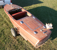 1947 17' Chris Craft Deluxe Runabout Project Boat $9,900.