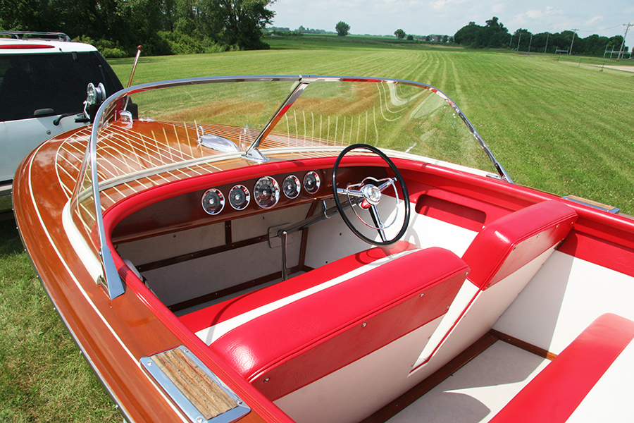 1959 18' Chris Craft Capri dash board and gauges