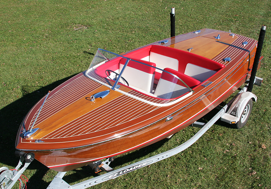 1959 18' Chris Craft Capri Classic Wooden Boat