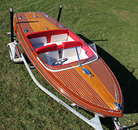 1959 18' Chris Craft Classic Capri Runabout with V8 engine