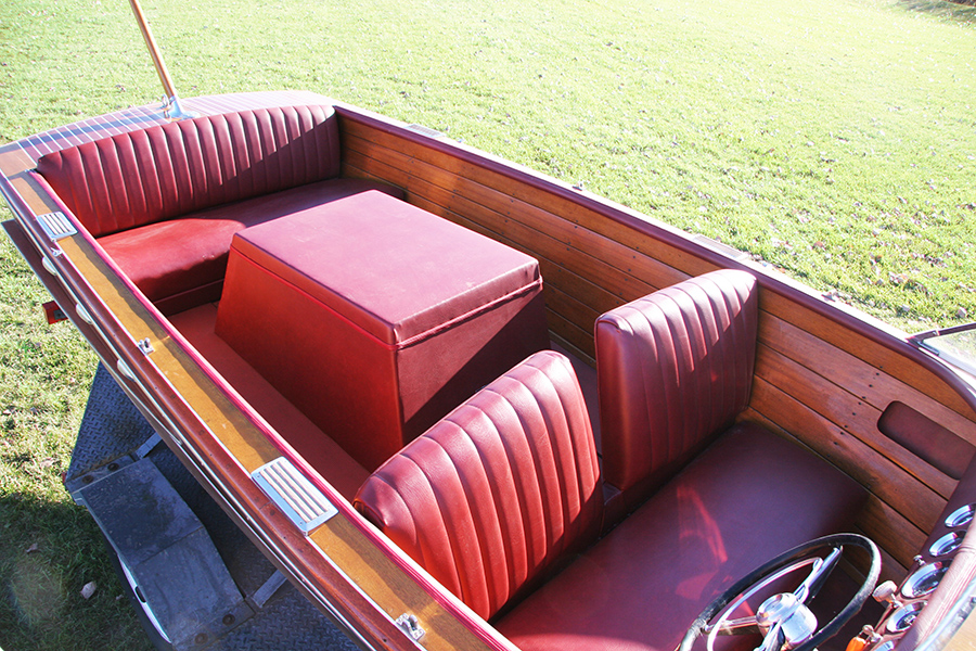 Chris Craft 18' Contintal upholstery