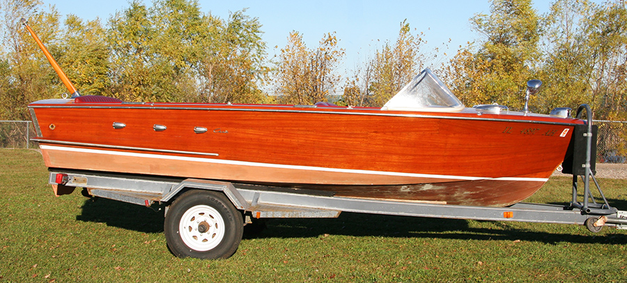 1958 Chris Craft 18' Continental Classic Wooden Boat