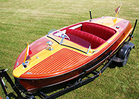 1950 18' Chris-Craft Riviera Classic Wooden Boat For Sale