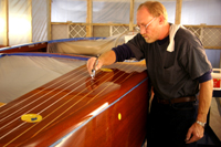 Classic Boat Restoration Shop in Minnesota