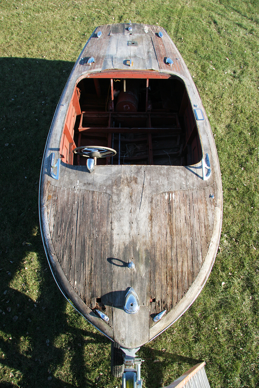 Chris Craft wooden project boat