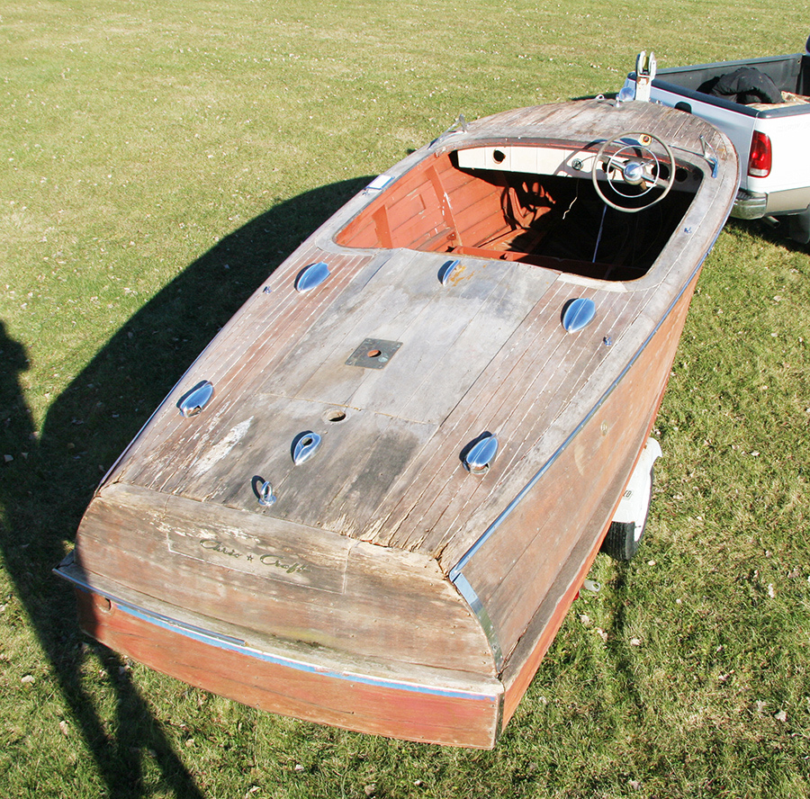 classic wooden project boat