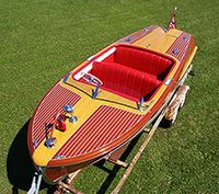 1950 18' Chris Craft Riviera Runabout boat for sale