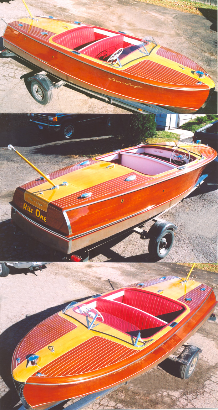 18' Chris Craft Riviera Classic Wooden Boat