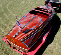 1940 19 ft Chris-Craft Barrel Back Custom Runabout  