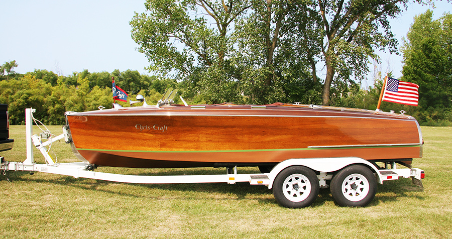 19' Chris Craft Barrel Back For Sale