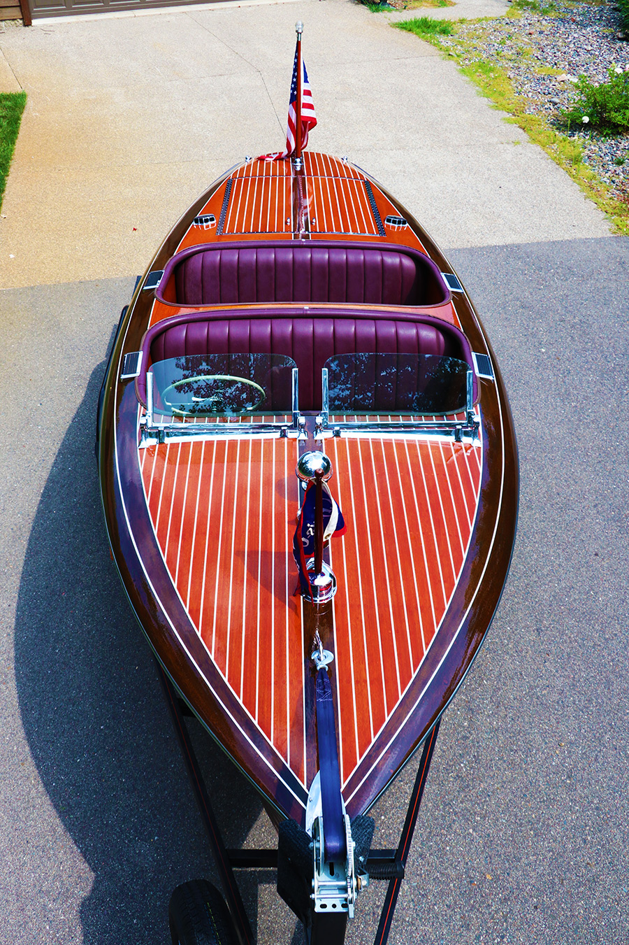 Chris Craft Barrel Back