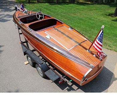 1939 19' Chris Craft Barrel Back Custom Runabout