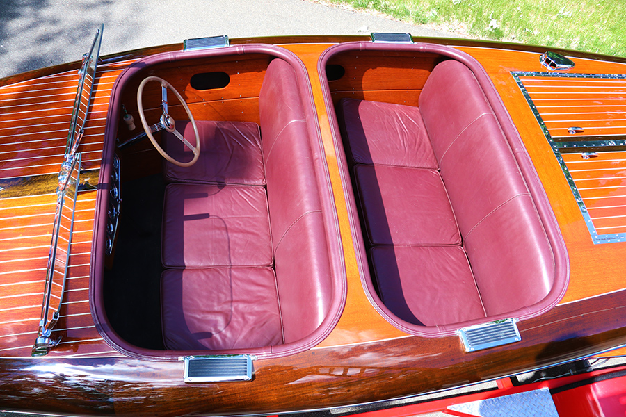 1939 19' Barrel Back Upholstery