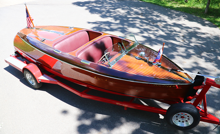 19 ft Barrel-Back Side View