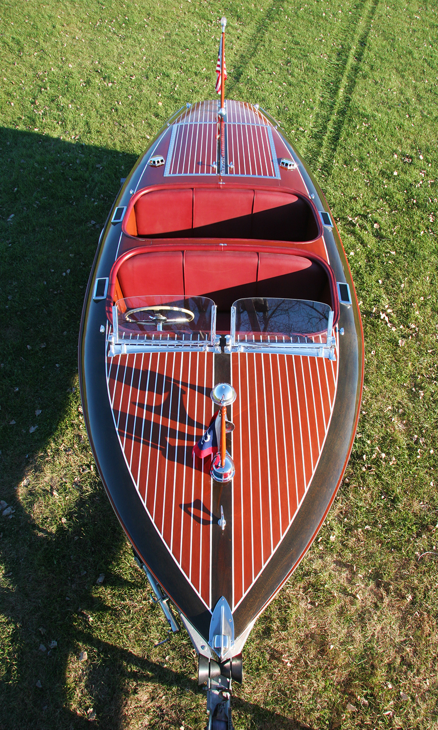 Chris Craft 19 ft Barrel Back cockpit and decks