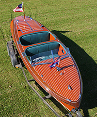 1942 19' Chris Craft Barrel Back Custom Runabout