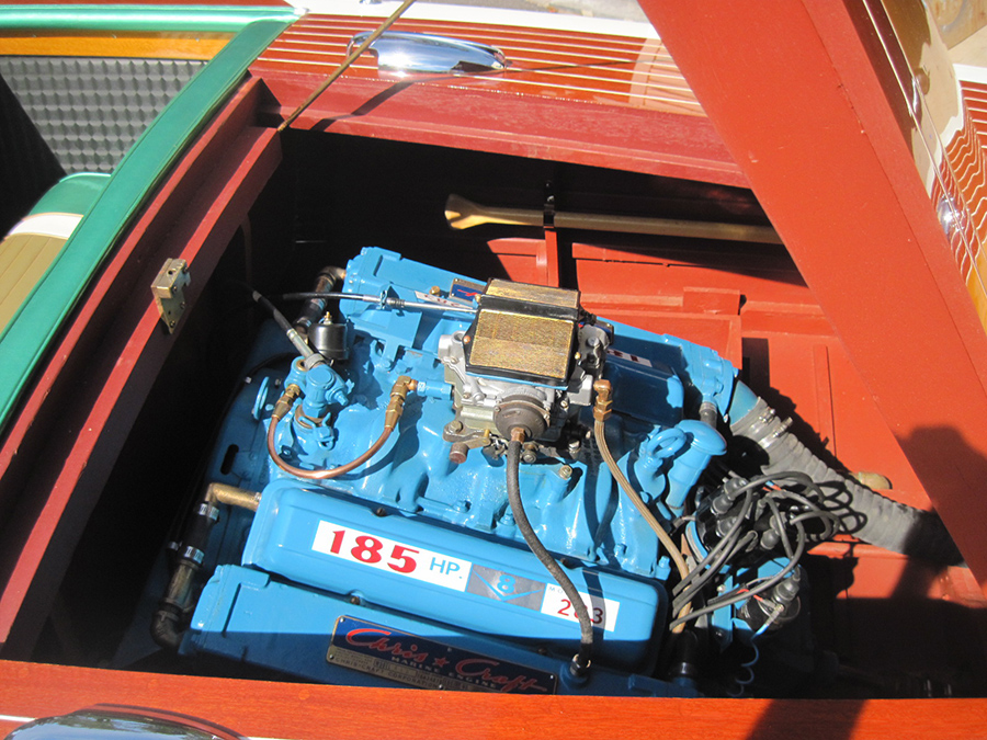 Chris Craft 185 hp 283 V8 engine