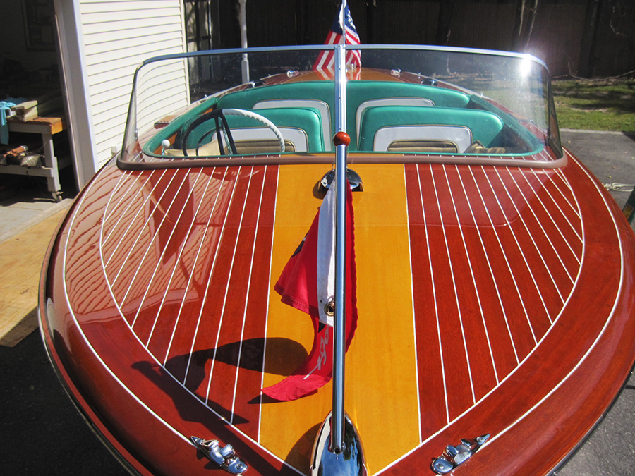 1961 19 ft Capri front deck