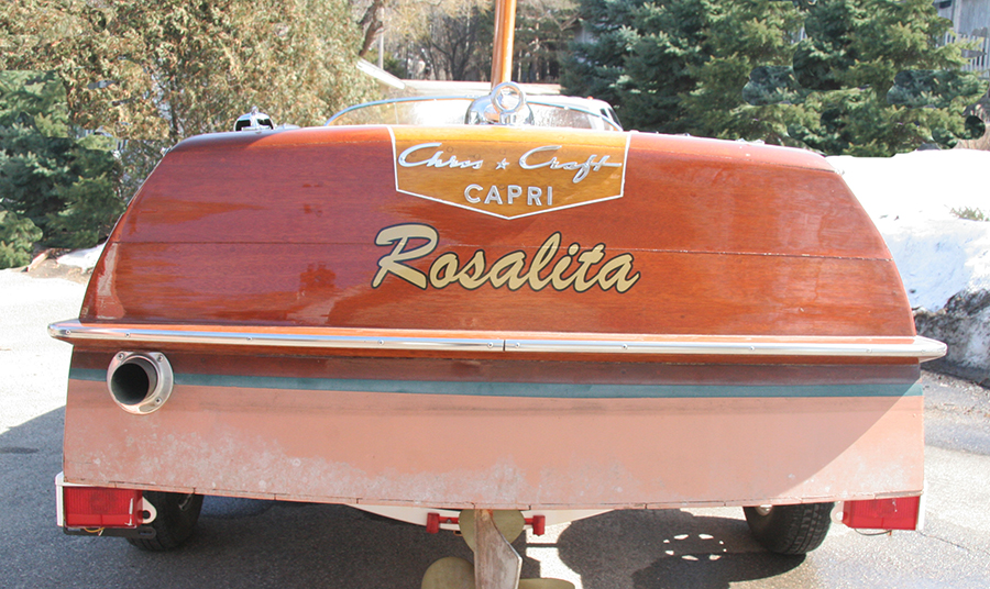 1950s 19 ft Chris Craft Capri - Transom