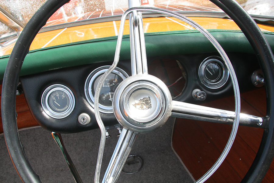 1956 19' Chris Craft Capri Steering Wheel