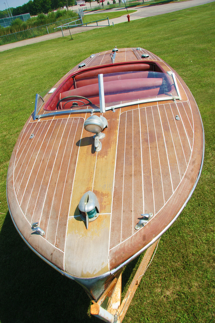 Front Deck of 20' Chris-Craft Custom Runaout