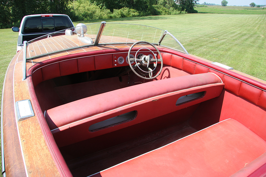 Chris-Craft Custom Runabout Interior View