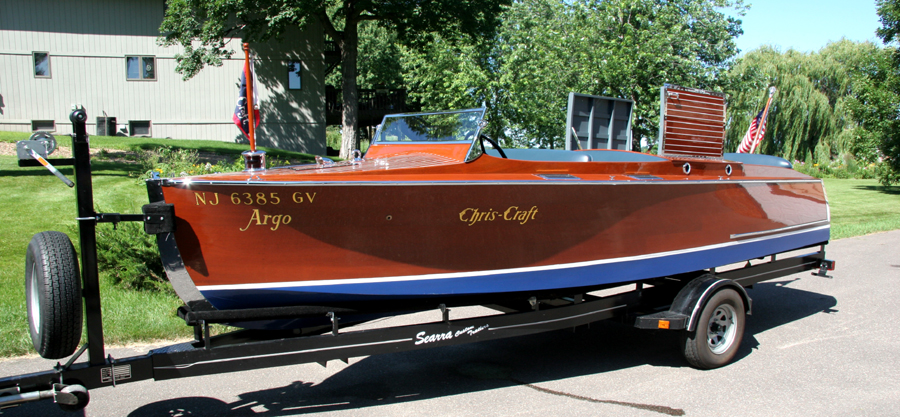 Antique Mahogany Runabout