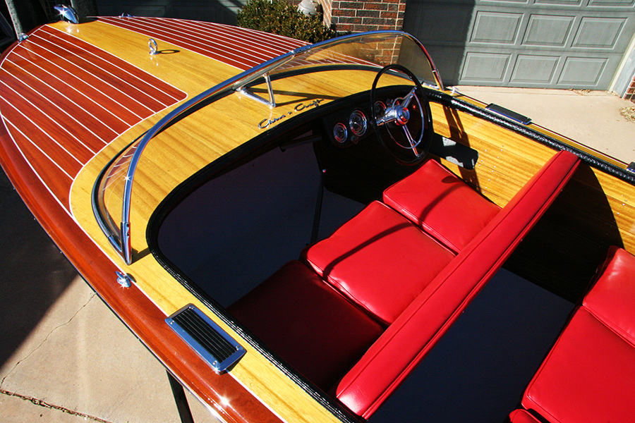 Classic Chris Craft Upholstery