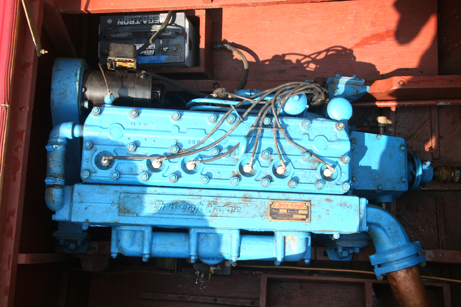 Chris Craft MBL 6 cylinder engine