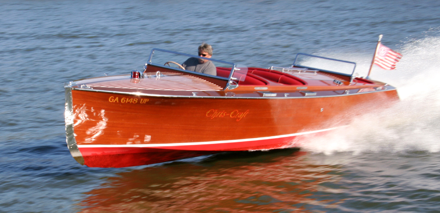 1937 25' Chris Craft Triple Cockpit for sale - port side