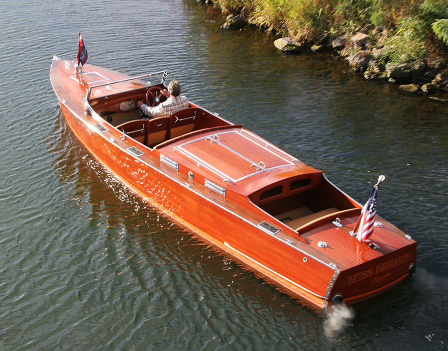 1928 26' Chris Craft Triple Coclpit decks