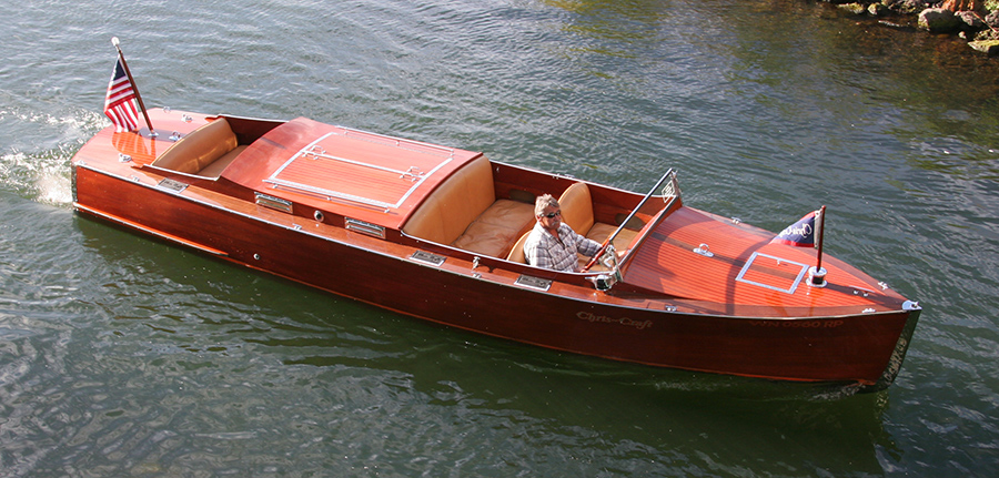 1928 26' Chris Craft Triple Cockpit upswept decks