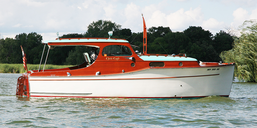 1936 28' Chris Craft Classic Cabin Cruiser