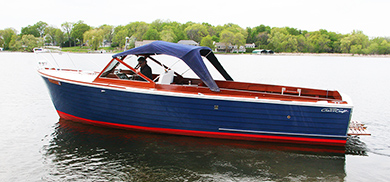 30' Sea Skiff Classic Wooden Boat for Sale