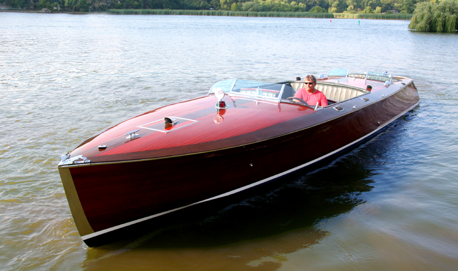 1930 - 1932 Hacker Craft Classic Triple Cockpit Runabout