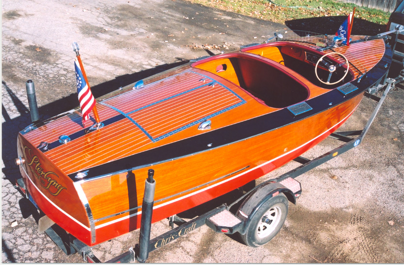 Wooden Boats - 1935 - 1938 Custom Runabout