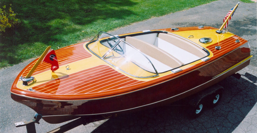 Old Wooden Chris Craft Boats