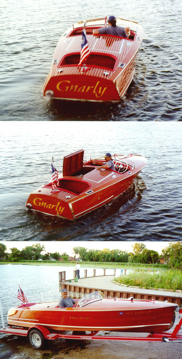 1948 - 1954 19' Chris Craft Racing Runabout