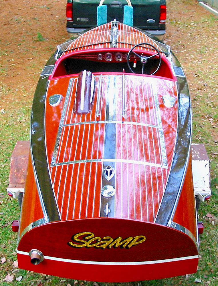 Chris Craft Special Race Boat Decks