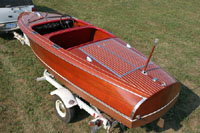 1940 17 ft Chris Craft Barrel Back Custom Runabout for sale