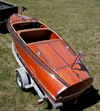 1940 17' Chris Craft Barrel Back Custom Runabout